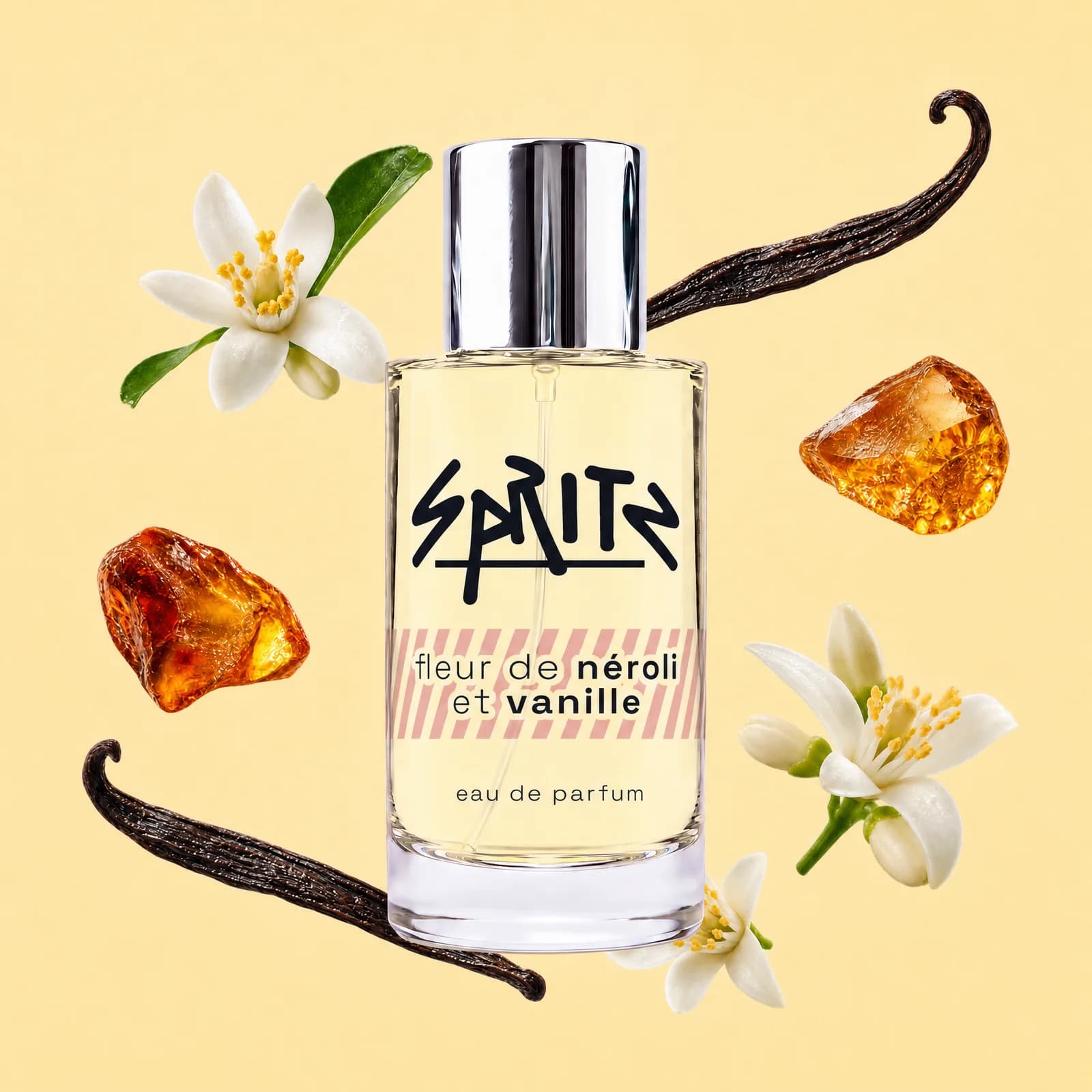 fleur de néroli et vanille